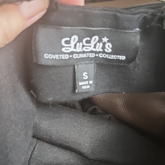 Lulu's Black Lace Halter Bra - Picture 5 of 6